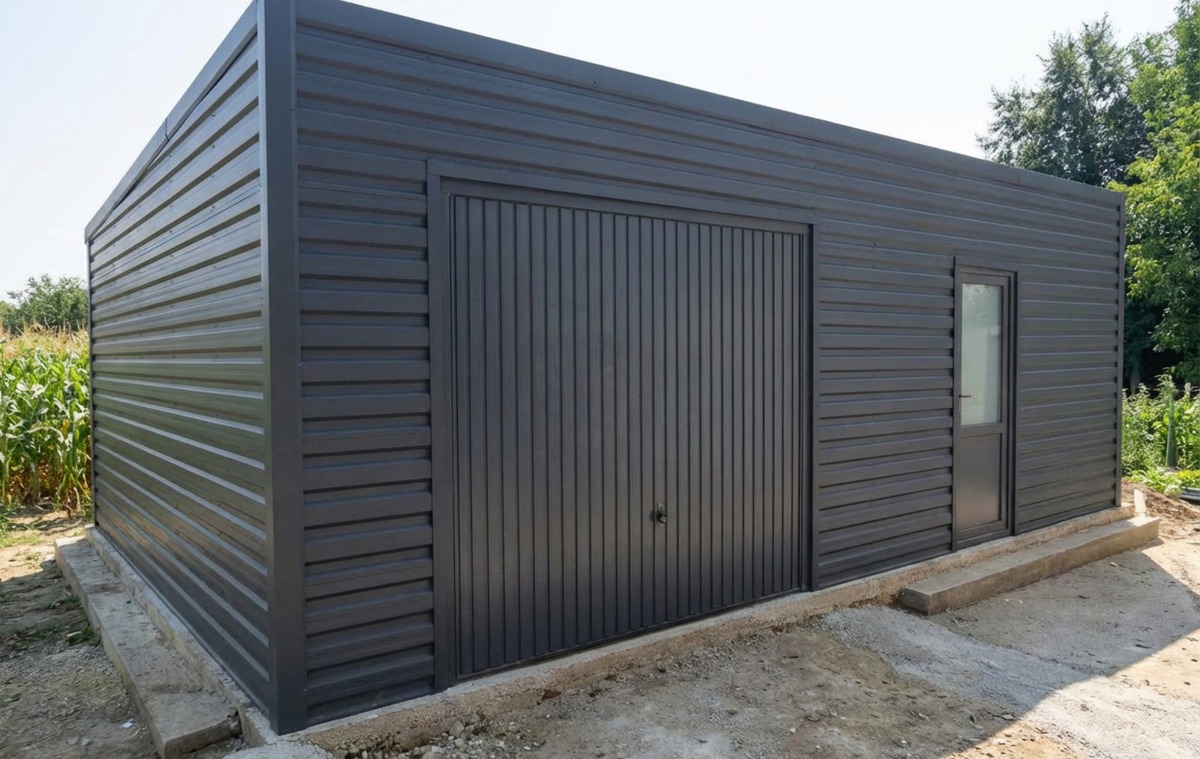 Garaj panouri sandwich 2